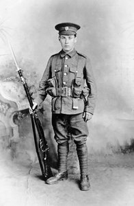 Soldado del Regimiento de Devonshire, Ejército Británico