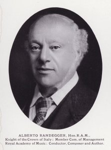 Hombres Prominentes de Londres: Alberto Randegger de English Photographer