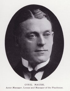 Hombres prominentes de Londres: Cyril Maude de English Photographer