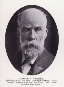 Hombres Prominentes de Londres: George Tinworth de English Photographer