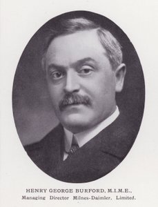 Hombres prominentes de Londres: Henry George Burford de English Photographer
