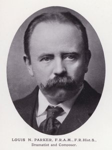 Hombres prominentes de Londres: Louis N Parker de English Photographer