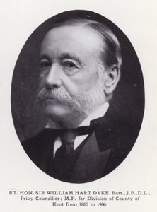 Hombres Prominentes de Londres: Rt Hon Sir William Hart Dyke de English Photographer