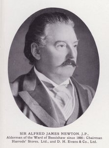 Hombres Prominentes de Londres: Sir Alfred James Newton de English Photographer