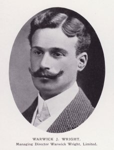 Hombres prominentes de Londres: Warwick J Wright de English Photographer