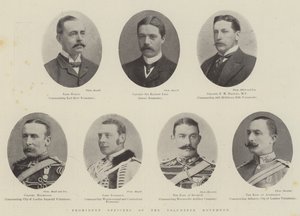 Oficiales prominentes del movimiento de voluntarios de English Photographer