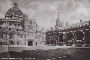 Cuadrángulo del Brasenose College, Oxford de English Photographer