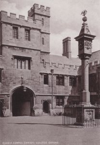 Cuadrángulo del Corpus Christi College, Oxford de English Photographer