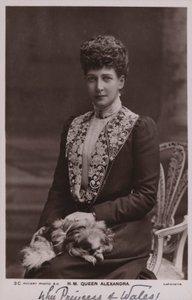 Reina Alexandra (foto b/n)