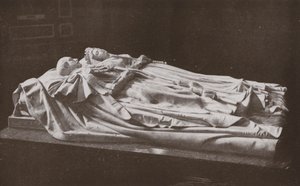 Figuras Yacentes de la Reina Victoria y el Príncipe Consorte en el Mausoleo de Frogmore de English Photographer