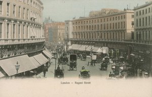 Regent Street, Londres de English Photographer