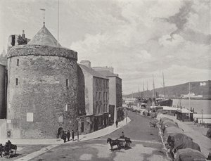 Torre de Reginald y el muelle, Waterford de English Photographer