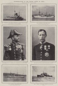 Representantes del poder británico en China de English Photographer