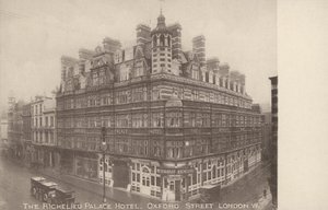 Hotel Richelieu Palace, Oxford Street, Londres W (foto en b/n) de English Photographer