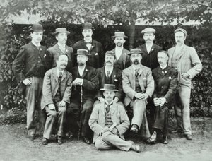 Rosendale Road School: grupos de maestros, 1897