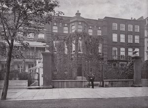 Casa de Rossetti en Cheyne Walk, Chelsea de English Photographer