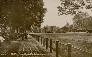 Rotten Row, Hyde Park, Londres de English Photographer