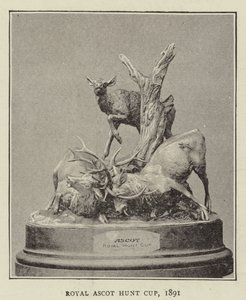 Copa de Caza Real de Ascot, 1891 de English Photographer