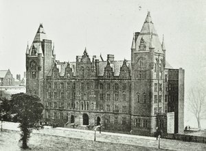 Royal College of Music: exterior, 1894