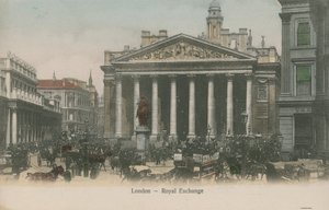 Royal Exchange, Londres de English Photographer