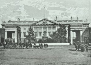 Casa de la Moneda Real, Tower Hill, 1890 de English Photographer