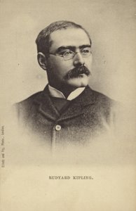Rudyard Kipling (1865-1936), cuentista, poeta y novelista inglés