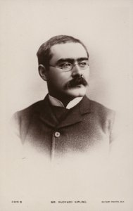 Rudyard Kipling (1865-1936), cuentista, poeta y novelista inglés de English Photographer