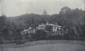 Casa de Ruskin, Brantwood, en el Lake Country de English Photographer
