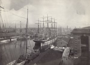 Muelle Salthouse, Liverpool, junio de 1897