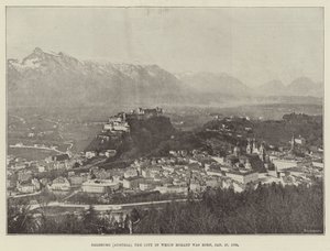 Salzburgo (Austria), la Ciudad donde Nació Mozart, 27 de Enero de 1756