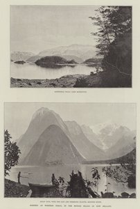 Paisaje del Oeste de Otago, en la Isla del Sur de Nueva Zelanda