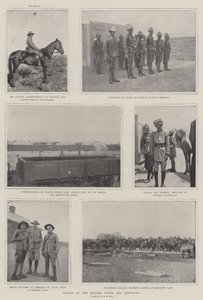Escenas en el Río Modder y Rensburg