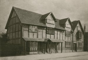 Casa de Shakespeare, Stratford-on-Avon de English Photographer