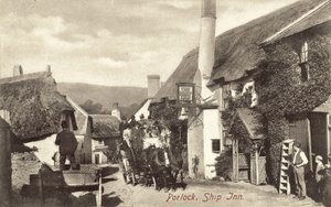 Ship Inn, Porlock de English Photographer