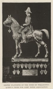 Estatuilla de plata del Duque de Wellington, Premio de la Reina para la Asociación de Rifles del Ejército