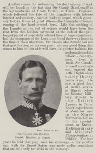 Sir Claude MacDonald, ministro británico en Japón de English Photographer