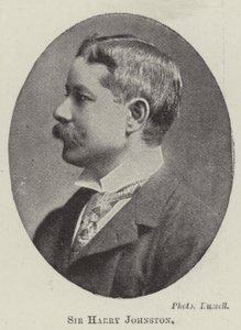 Sir Harry Johnston de English Photographer