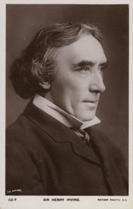 Sir Henry Irving, actor de teatro inglés