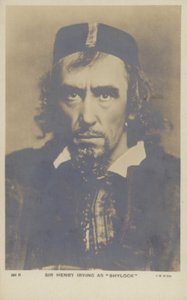 Sir Henry Irving, actor de teatro inglés