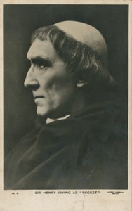 Sir Henry Irving como Becket