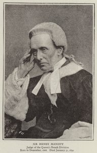 Sir Henry Manisty de English Photographer