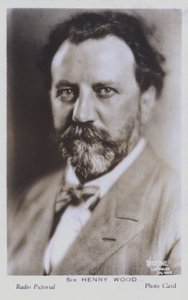 Sir Henry Wood, director de orquesta inglés
