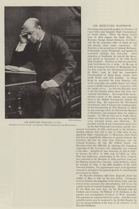 Sir Hercules Robinson, GCMG, Gobernador de la Colonia del Cabo y Alto Comisionado Imperial para Sudáfrica de English Photographer