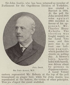 Sir John Austin, MP de English Photographer