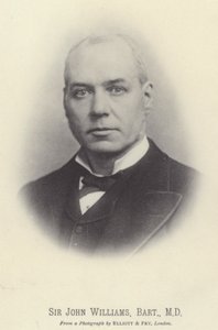 Sir John Williams, Baronet, MD (foto b/n)