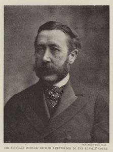 Sir Nicolas OConor, Embajador Británico en la Corte Rusa de English Photographer