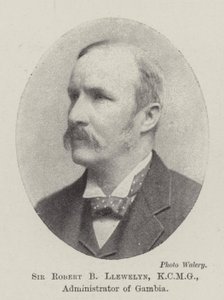 Sir Robert B. Llewelyn, KCMG, Administrador de Gambia de English Photographer