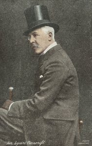 Sir Squire Bancroft (foto en color) de English Photographer