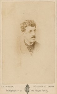 Sir Squire Bancroft de English Photographer