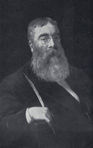 Sir Walter Besant (foto en blanco y negro) de English Photographer